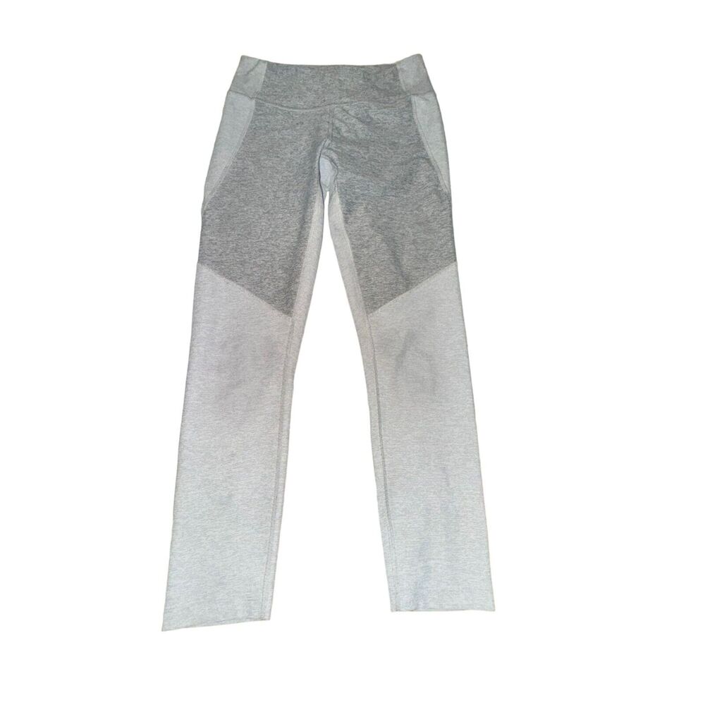 Outdoor Voices x Madewell 3/4 Warmup Leggings Women's S Colorblock Gray Mid Rise